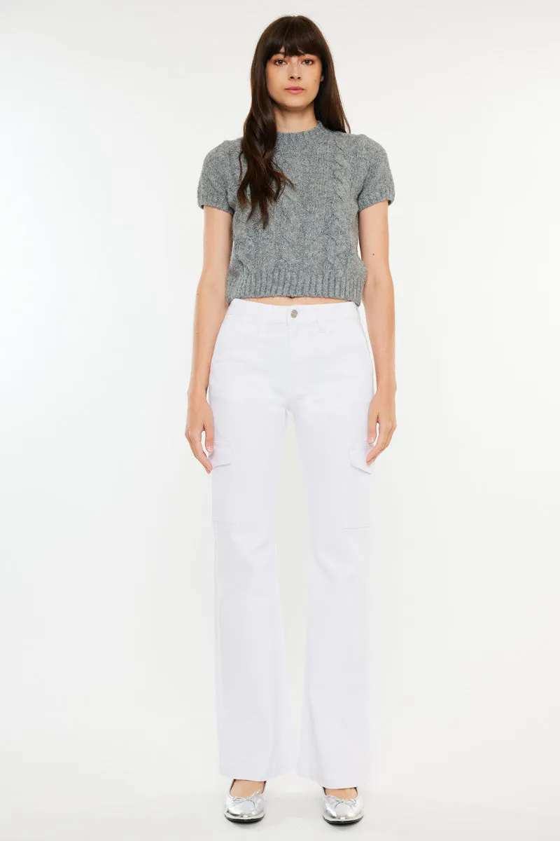 Marilyn High Rise Wide Flare sold by Kan Can product image thumbnail 4