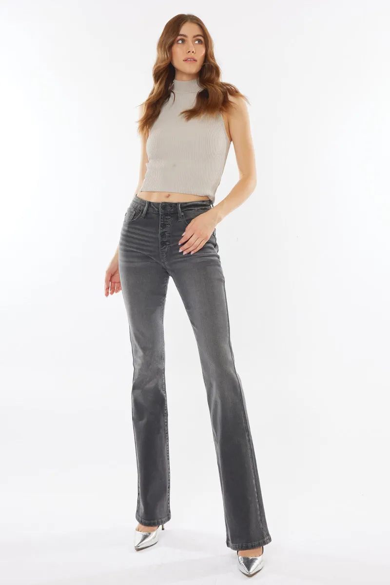 Margaret High Rise Bootcut Jeans sold by Kan Can product image thumbnail 4