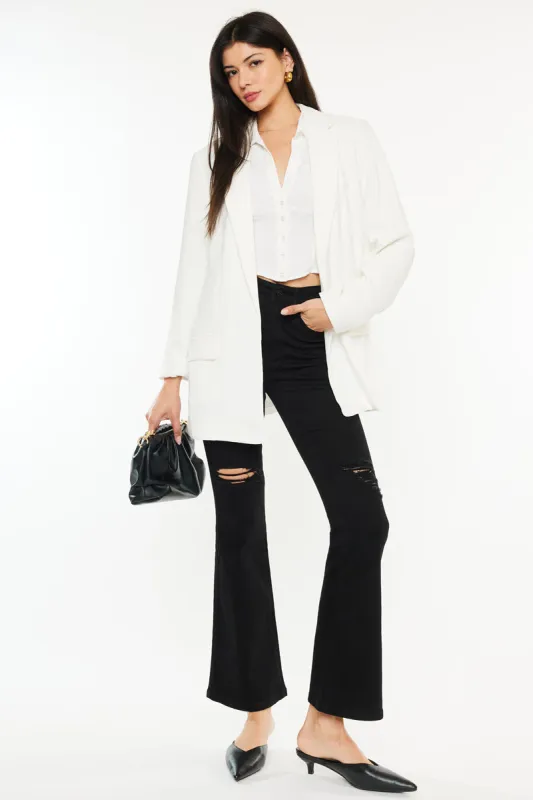 Mars High Rise Flare Jeans (Petite) sold by Kan Can