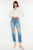 Regina High Rise Mom Jeans sold by Kan Can