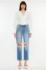 Regina High Rise Mom Jeans sold by Kan Can