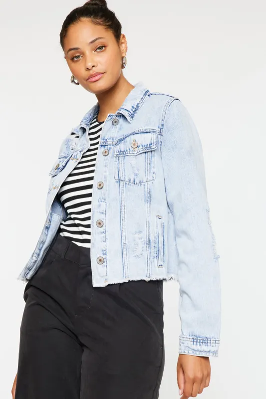 Aubrey Denim Jacket sold by Kan Can