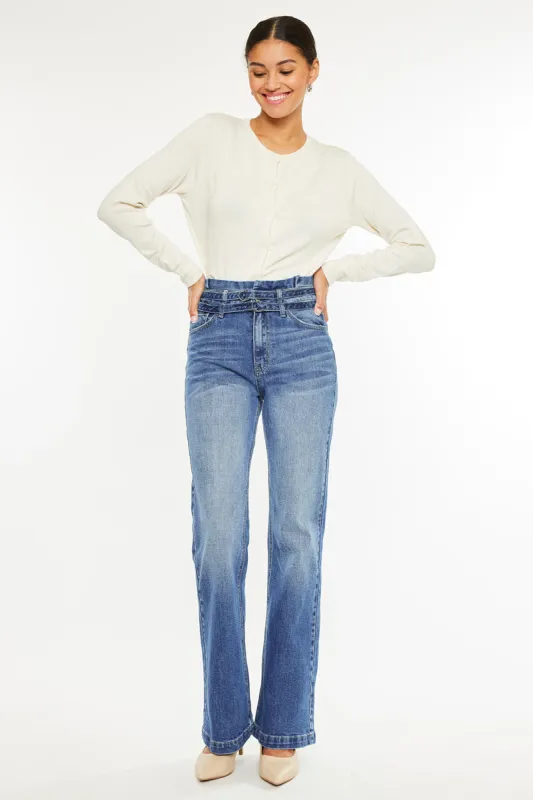 Katnis High Rise Holly Flare Jeans sold by Kan Can