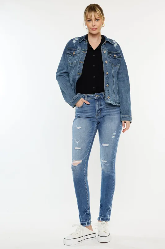 Joanna High Rise Super Skinny Jeans sold by Kan Can