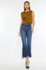 Reba High Rise Cropped Flare Jeans sold by Kan Can