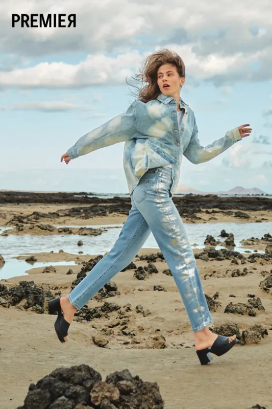 Genevieve Premier High Rise Straight sold by Kan Can