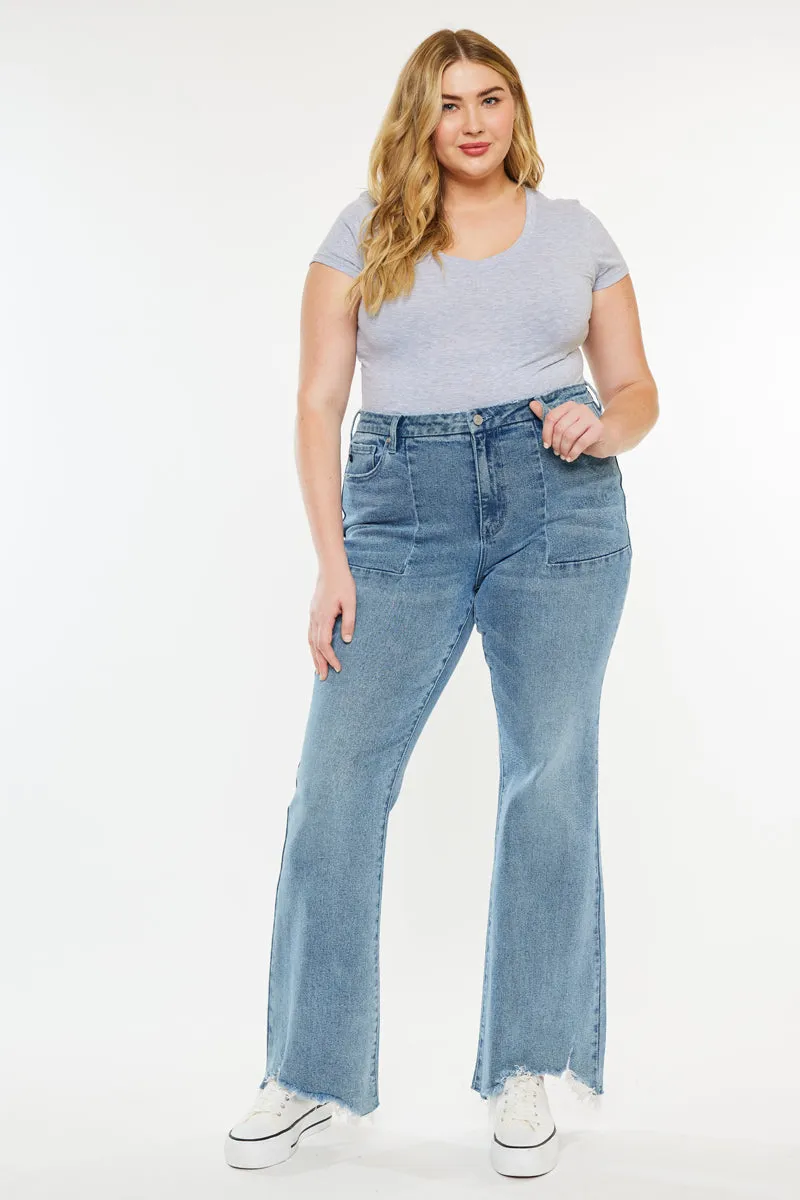 Poppy High Rise Flare Petite (Plus Size) sold by Kan Can product image thumbnail 5