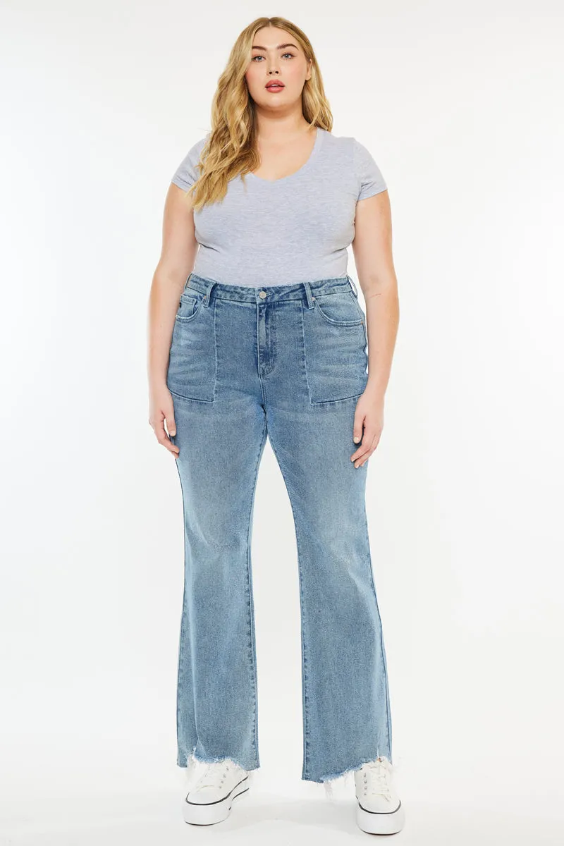 Poppy High Rise Flare Petite (Plus Size) sold by Kan Can product image thumbnail 4