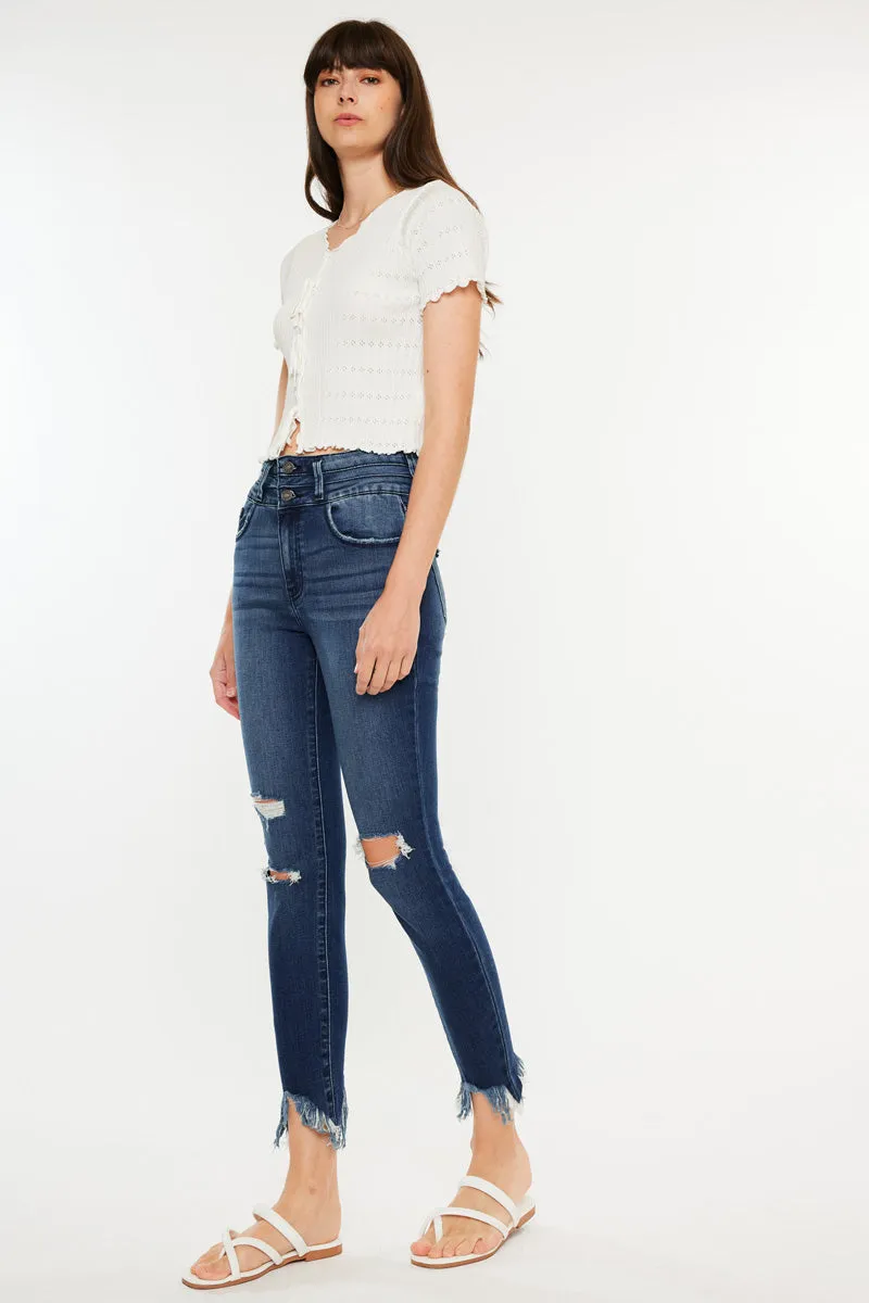 Truly High Rise Ankle Skinny sold by Kan Can product image thumbnail 5