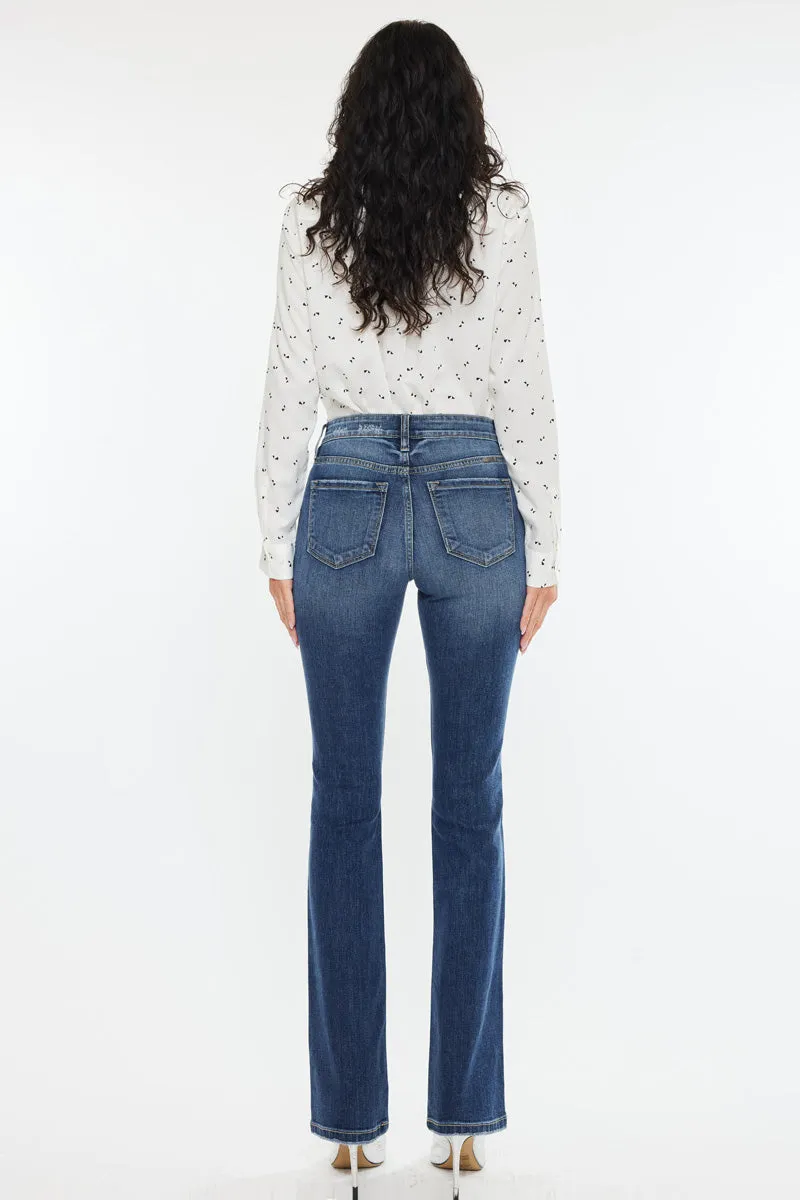 Brooklyn Essentials High Rise Skinny Bootcut Jeans sold by Kan Can product image thumbnail 2