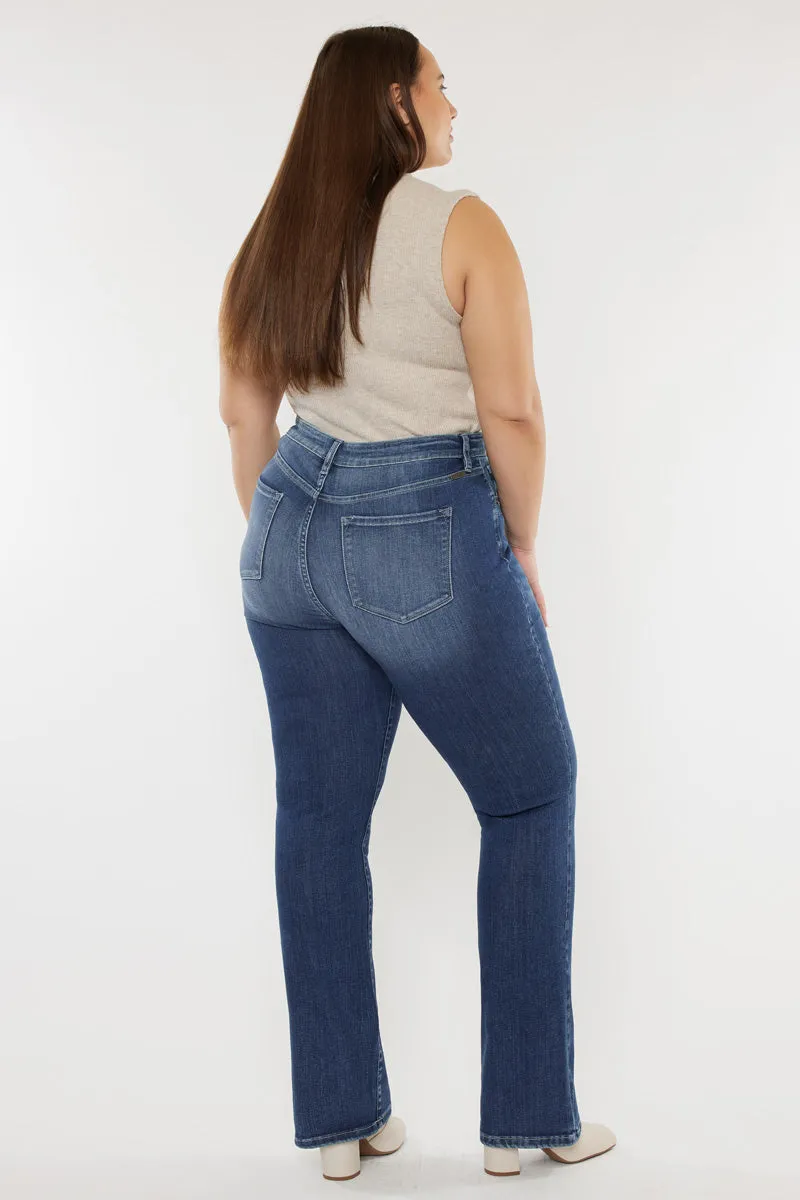 Cade High Rise Bootcut Jeans (Plus Size) sold by Kan Can product image thumbnail 2