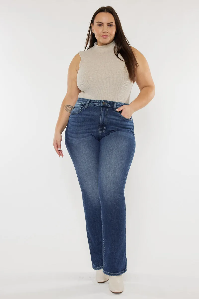 Cade High Rise Bootcut Jeans (Plus Size) sold by Kan Can product image thumbnail 4