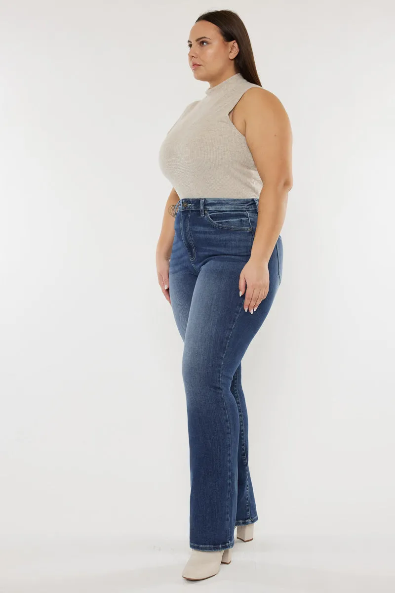 Cade High Rise Bootcut Jeans (Plus Size) sold by Kan Can product image thumbnail 5
