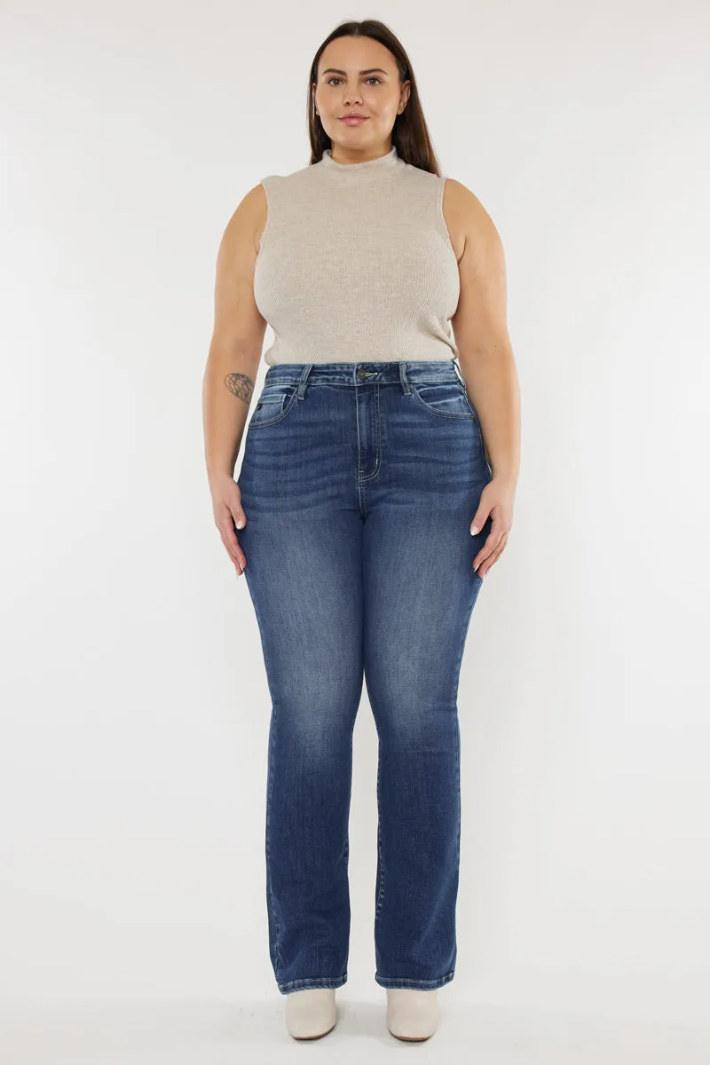 Cade High Rise Bootcut Jeans (Plus Size) sold by Kan Can product image thumbnail 3