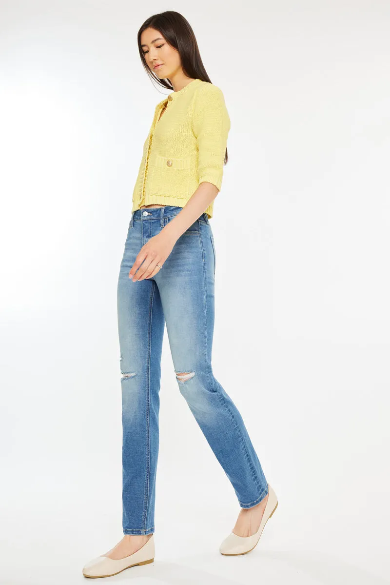 Diana Essentials High Rise Slim Straight Jeans sold by Kan Can product image thumbnail 5
