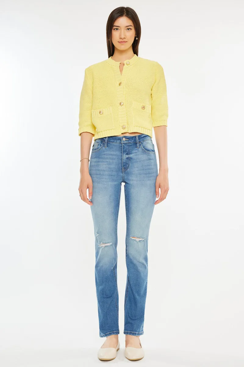 Diana Essentials High Rise Slim Straight Jeans sold by Kan Can product image thumbnail 3