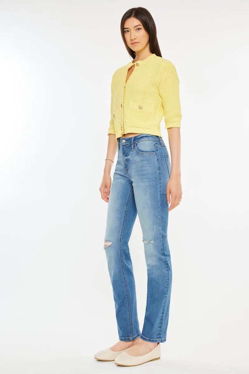Diana Essentials High Rise Slim Straight Jeans sold by Kan Can product image thumbnail 4