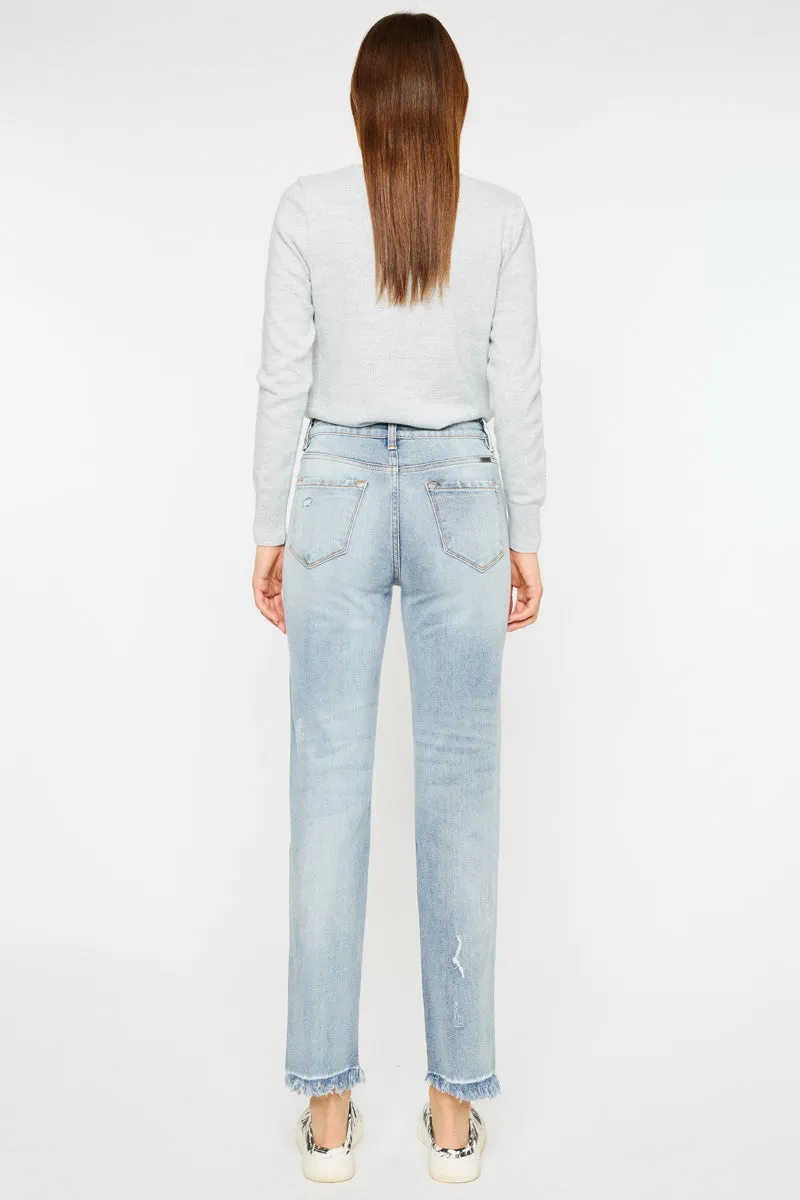 Muffy High Rise Straight Leg Jeans sold by Kan Can product image thumbnail 2