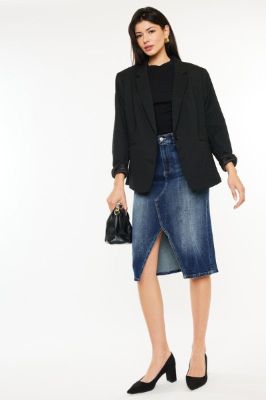 Paloma High Rise Midi Skirt sold by Kan Can