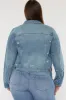 Aria Classic Trucker Denim Jacket (Plus Size) sold by Kan Can