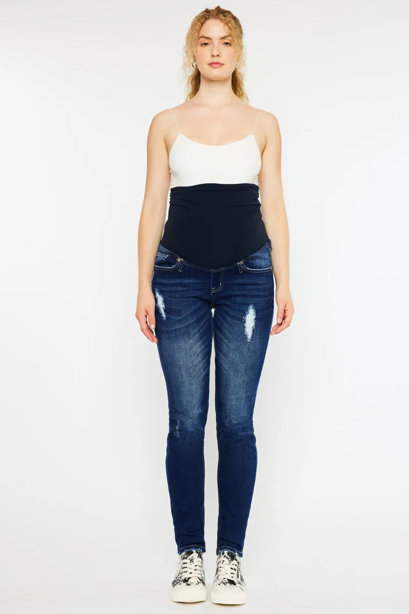 Ashley Maternity Super Skinny Jeans sold by Kan Can product image thumbnail 4