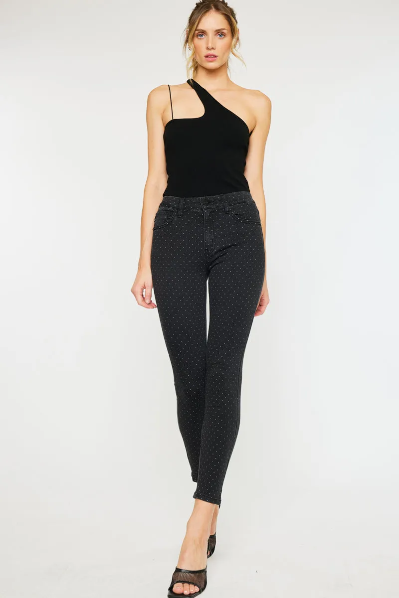 Avrielle High Rise Ankle Skinny Jeans sold by Kan Can product image thumbnail 5