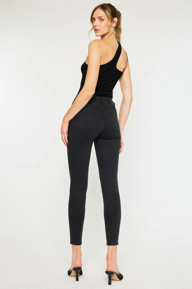 Avrielle High Rise Ankle Skinny Jeans sold by Kan Can product image thumbnail 2