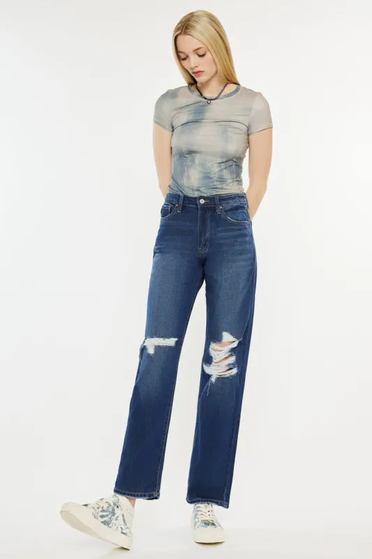 Wrene Ultra High Rise 90's Boyfriend Jeans sold by Kan Can