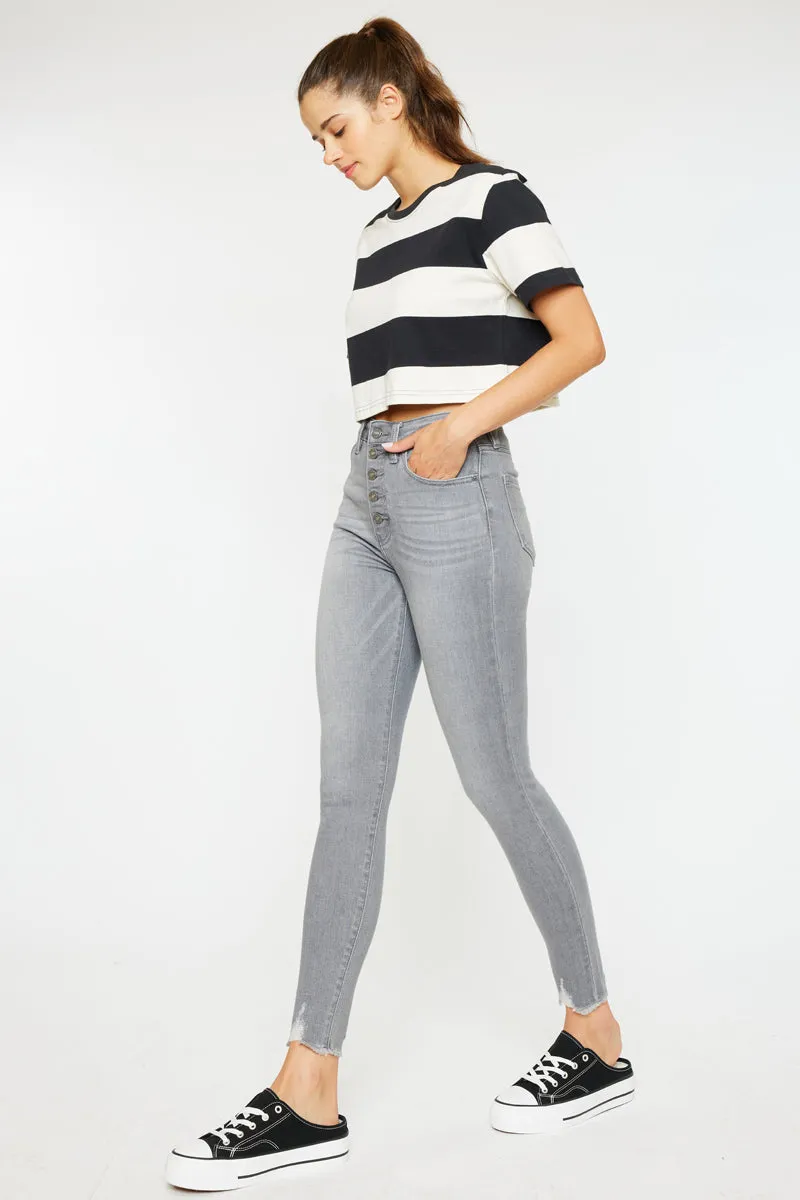 Tamara High Rise Ankle Skinny Jeans sold by Kan Can product image thumbnail 5