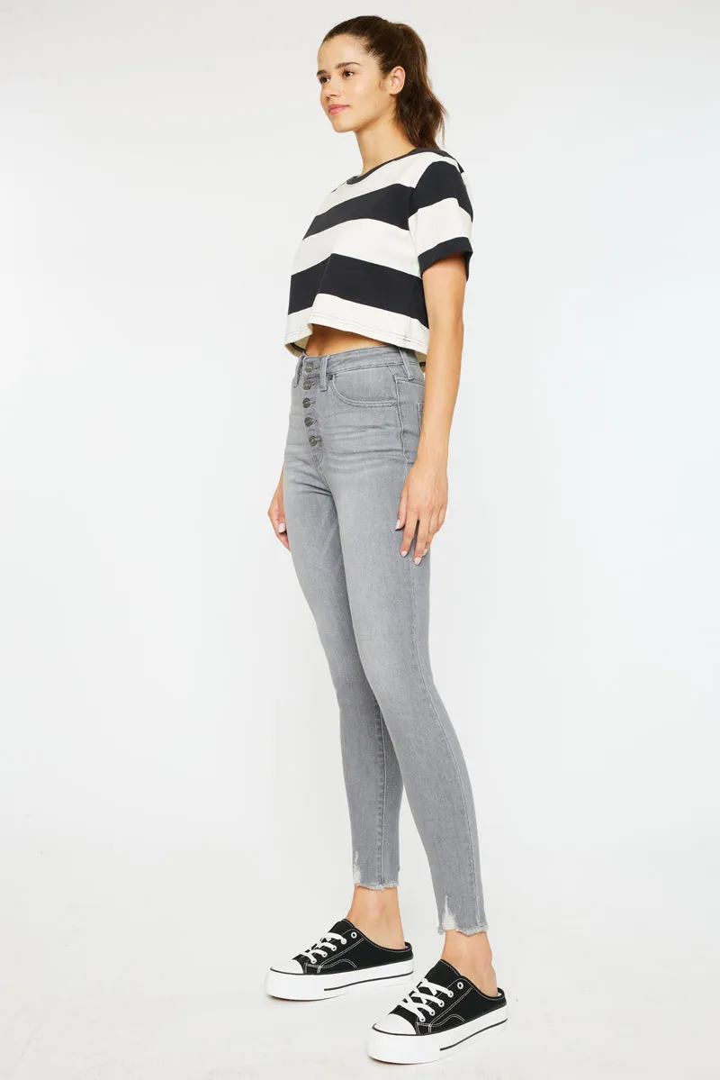 Tamara High Rise Ankle Skinny Jeans sold by Kan Can product image thumbnail 4
