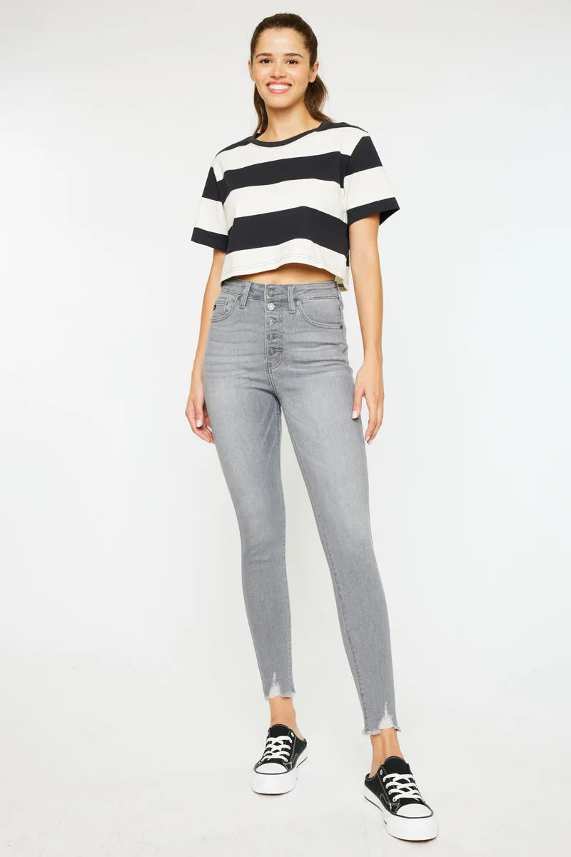 Tamara High Rise Ankle Skinny Jeans sold by Kan Can product image thumbnail 2