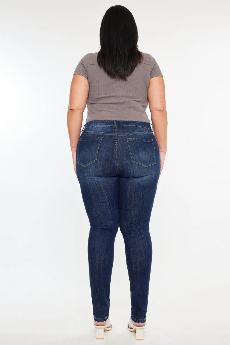 Beth High Rise Super Skinny Jeans (Plus Size) sold by Kan Can product image thumbnail 2