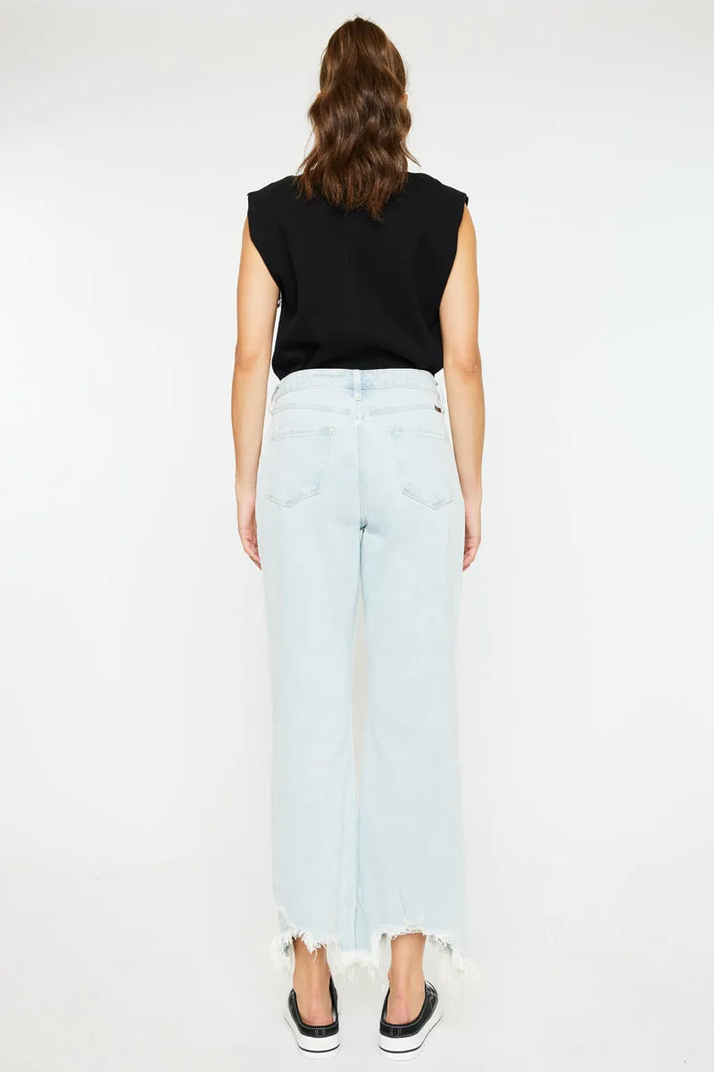 Isadora High Rise Slim Wide Leg Jeans sold by Kan Can product image thumbnail 2