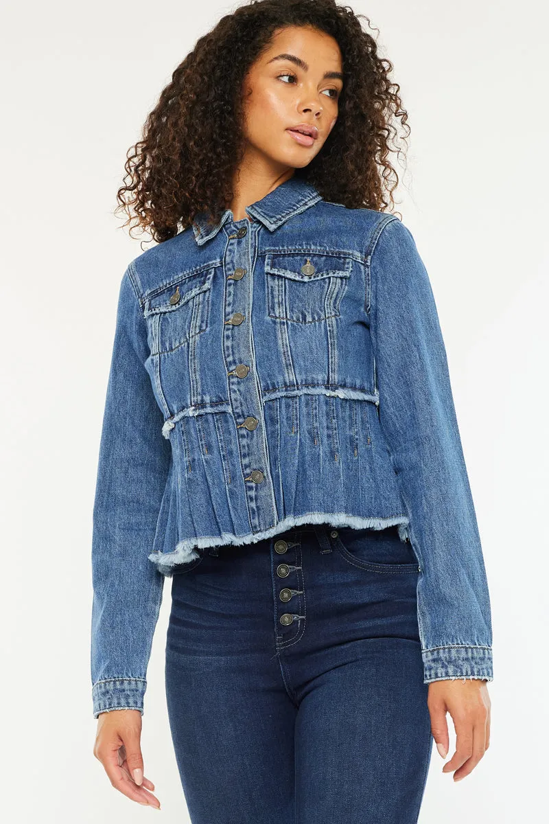 Alaine Pleated Jacket sold by Kan Can product image thumbnail 4