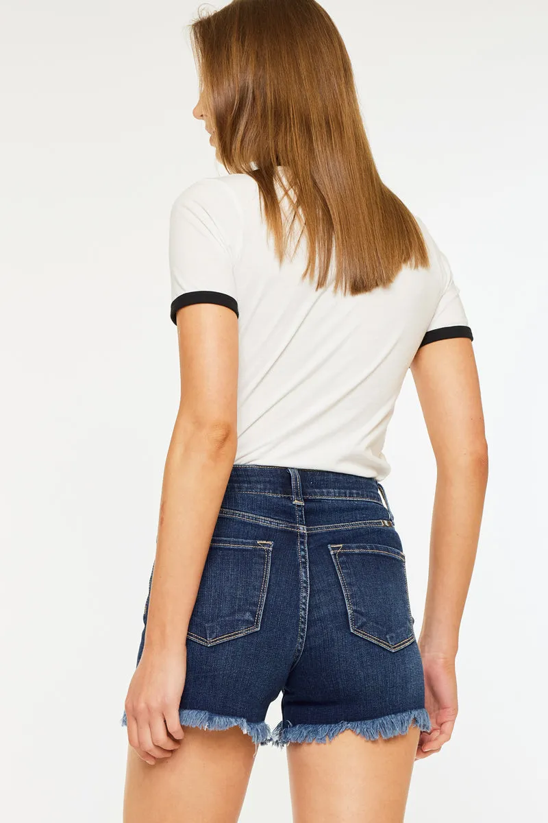 Letty Essentials High Rise Shorts sold by Kan Can product image thumbnail 2