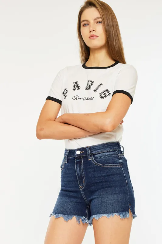 Letty Essentials High Rise Shorts sold by Kan Can