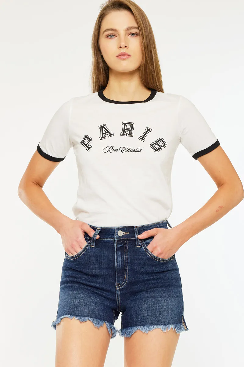 Letty Essentials High Rise Shorts sold by Kan Can product image thumbnail 3