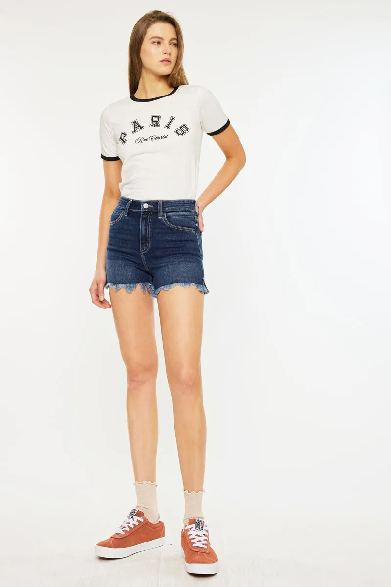 Letty Essentials High Rise Shorts sold by Kan Can product image thumbnail 5