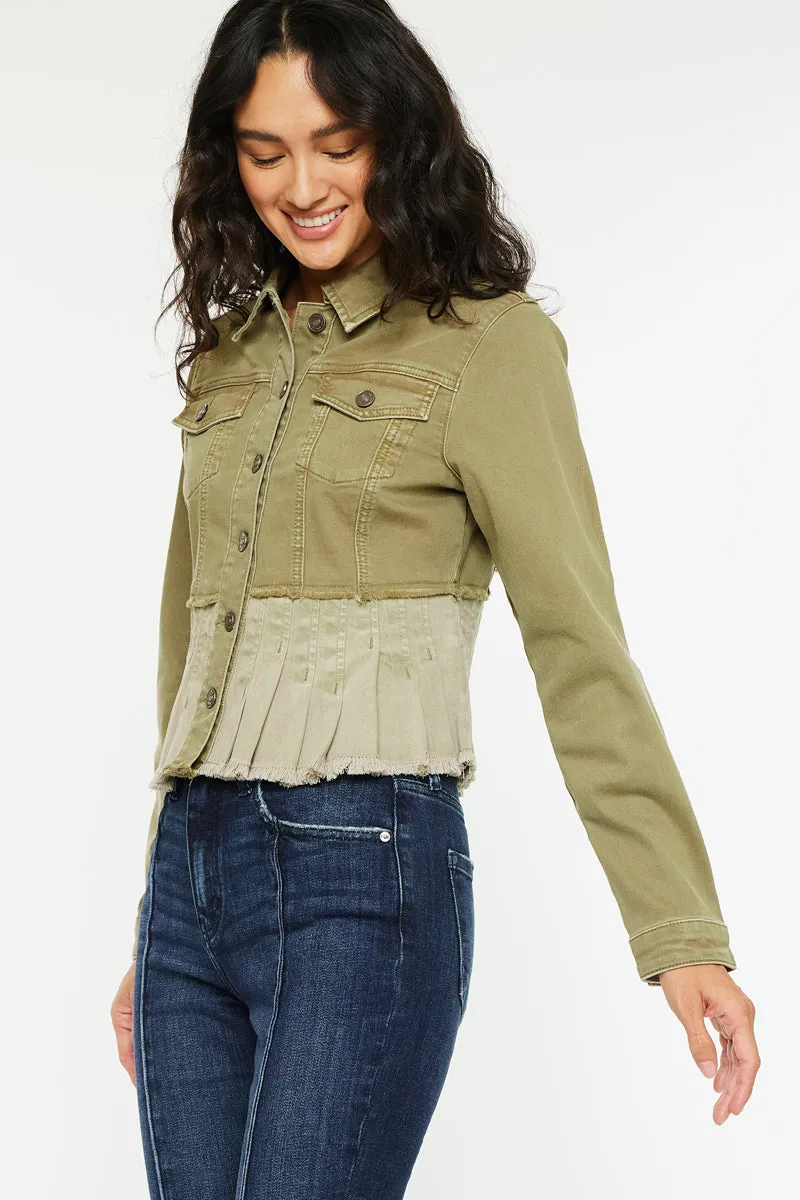 Millie Pleated Jacket sold by Kan Can product image thumbnail 4