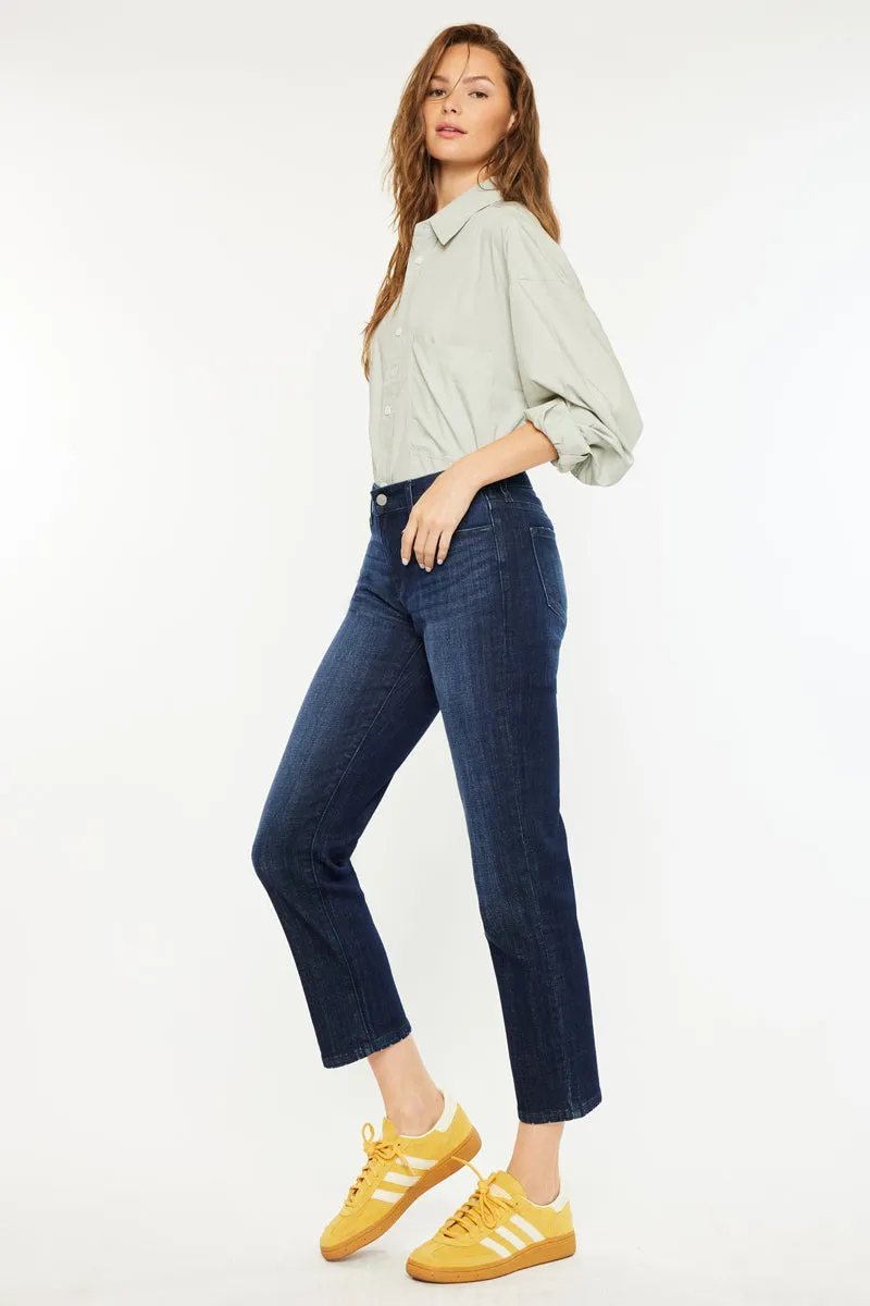 Delvey Essentials Mid Rise Boyfriend Jeans sold by Kan Can product image thumbnail 5