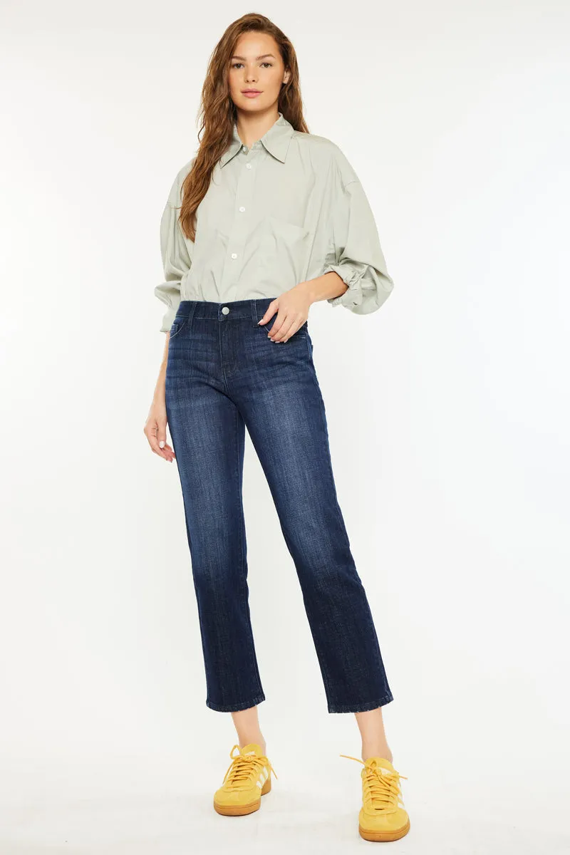 Delvey Essentials Mid Rise Boyfriend Jeans sold by Kan Can product image thumbnail 4