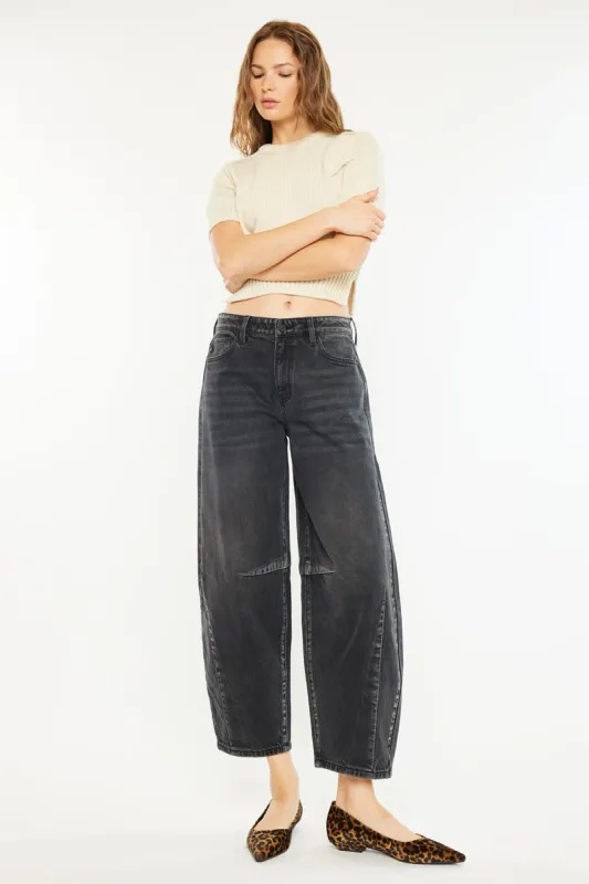Luz High Rise Horseshoe Jeans sold by Kan Can