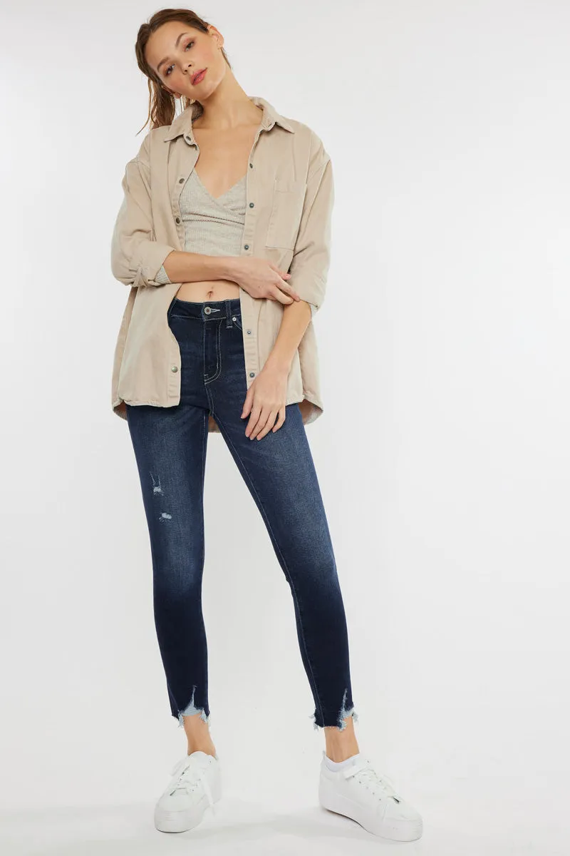 Astrid High Rise Ankle Skinny Jeans sold by Kan Can product image thumbnail 2