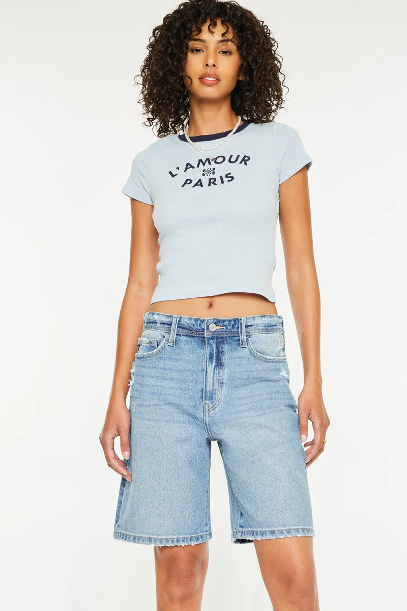 Annie Low Slung Baggy Shorts sold by Kan Can