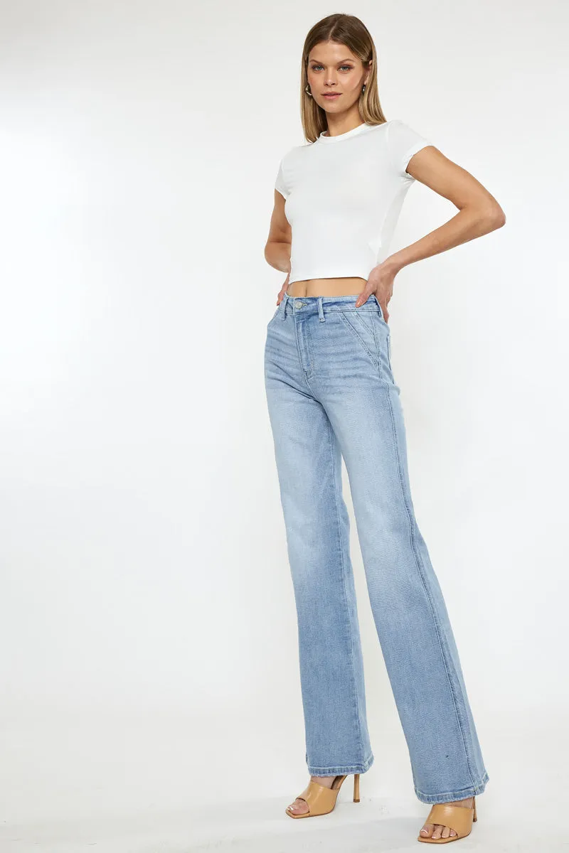Jeanette Ultra High Rise Flare Jeans sold by Kan Can product image thumbnail 3