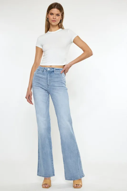 Jeanette Ultra High Rise Flare Jeans sold by Kan Can