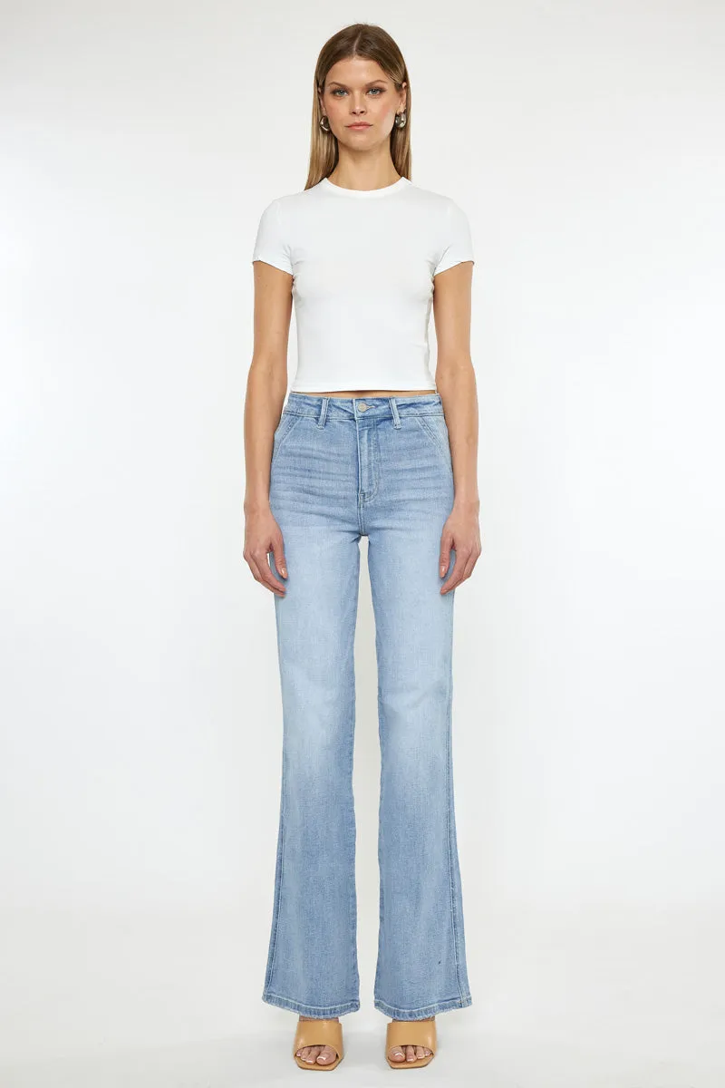 Jeanette Ultra High Rise Flare Jeans sold by Kan Can product image thumbnail 5