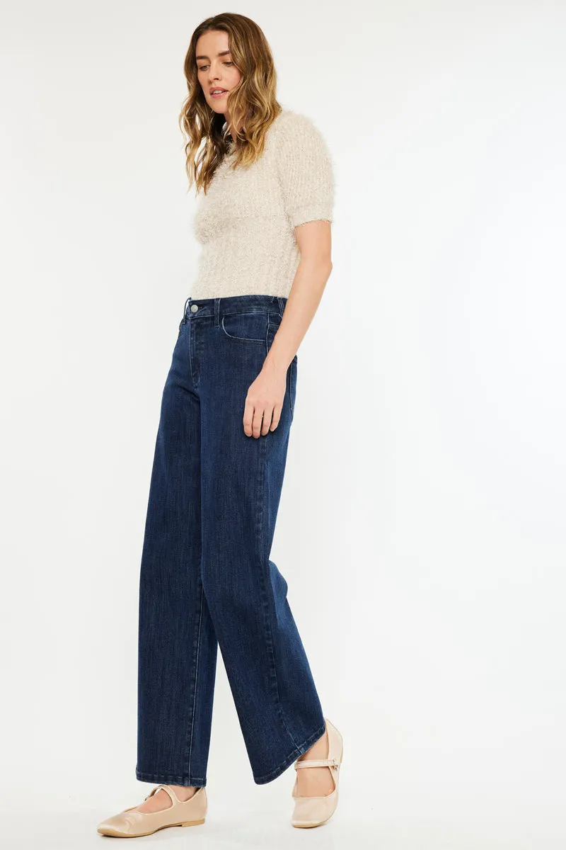 Norie Essentials High Rise Wide Leg Jeans sold by Kan Can product image thumbnail 5