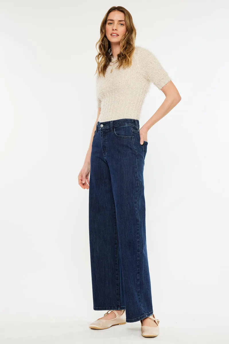Norie Essentials High Rise Wide Leg Jeans sold by Kan Can product image thumbnail 4