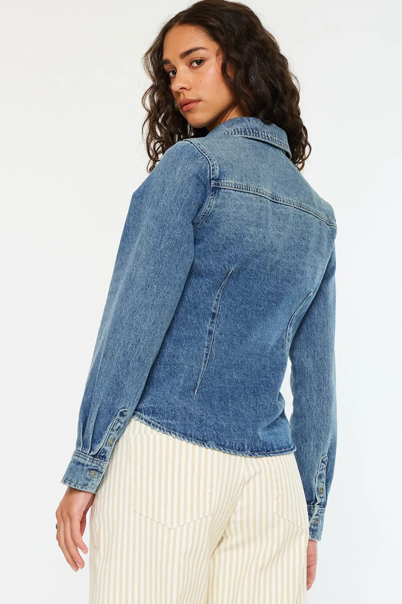 Loreen Western Fitted Shirt sold by Kan Can product image thumbnail 2